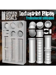 Green Stuff World - Industrial Pipes Silicone Mould