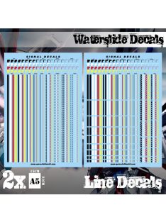 Green Stuff World - Waterslide Decals - Lines