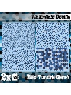 Green Stuff World - Waterslide Decals - Hex Tundra Camo