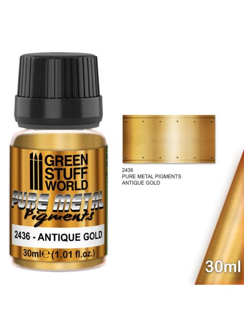 Green Stuff World - Pure Metal Pigments Antique Gold