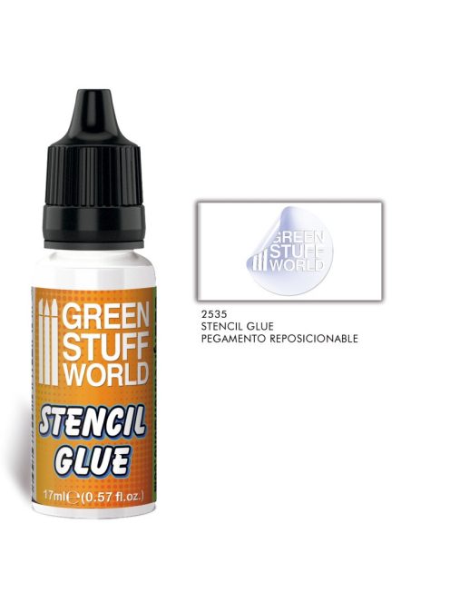 Green Stuff World - Repositionable Stencil Glue