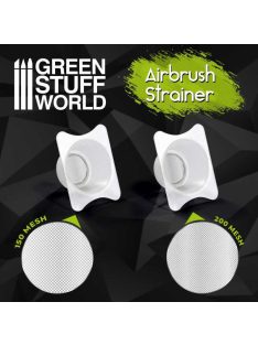 Green Stuff World - Airbrush Cup Strainers - 2 pcs. set