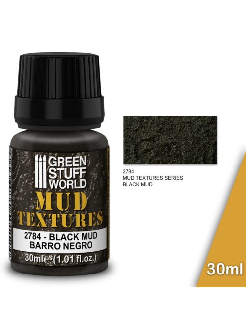 Green Stuff World - Mud Textures - Black Mud 30 ml