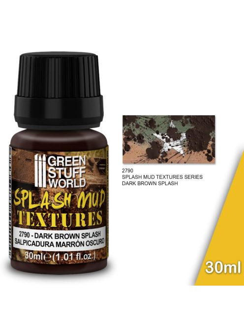Green Stuff World - Splash Mud Textures - Dark Brown 30 ml