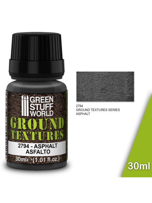 Green Stuff World - Ground Textures - Asphalt 30 ml