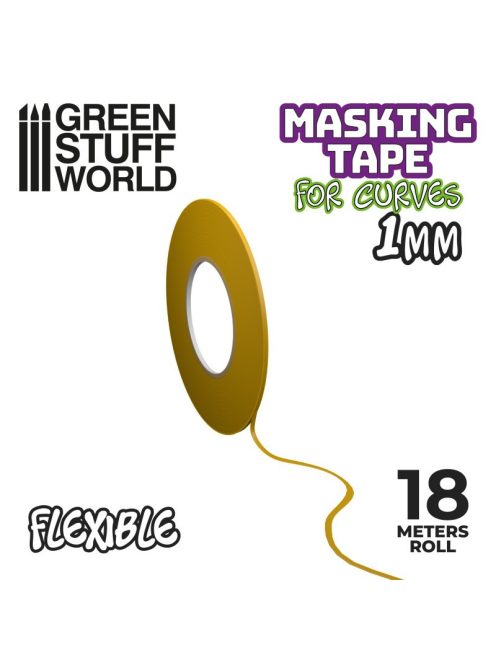 Green Stuff World - Flexible Masking Tape - 1mm