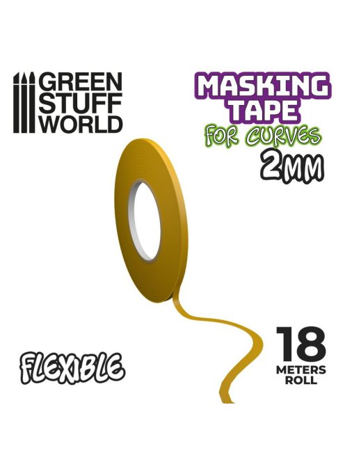 Green Stuff World - Flexible Masking Tape - 2mm