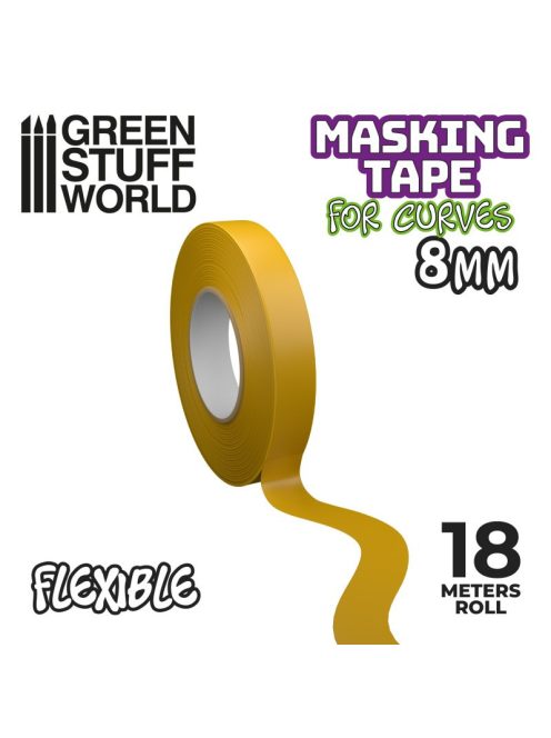 Green Stuff World - Flexible Masking Tape - 8mm