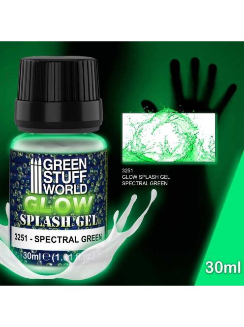 Green Stuff World - Splash gel Glow - Spectral GREEN 30ml