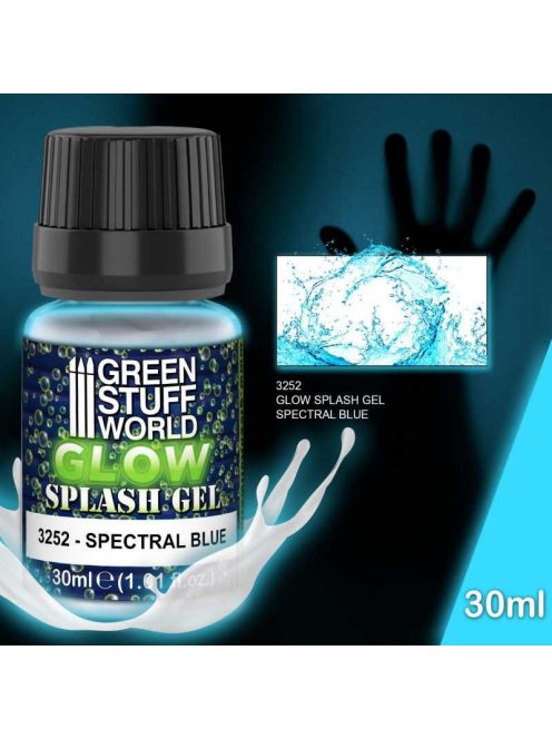 Green Stuff World - Splash gel Glow - Spectral AQUA TURQUOISE 30ml
