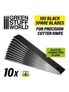 Green stuff World - 10x Black spare blades 9mm