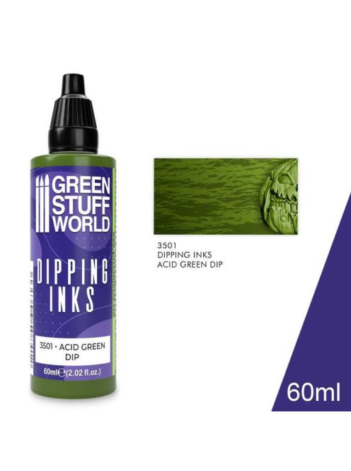 Green Stuff World - Dipping Ink 60 Ml - Acid Green Dip