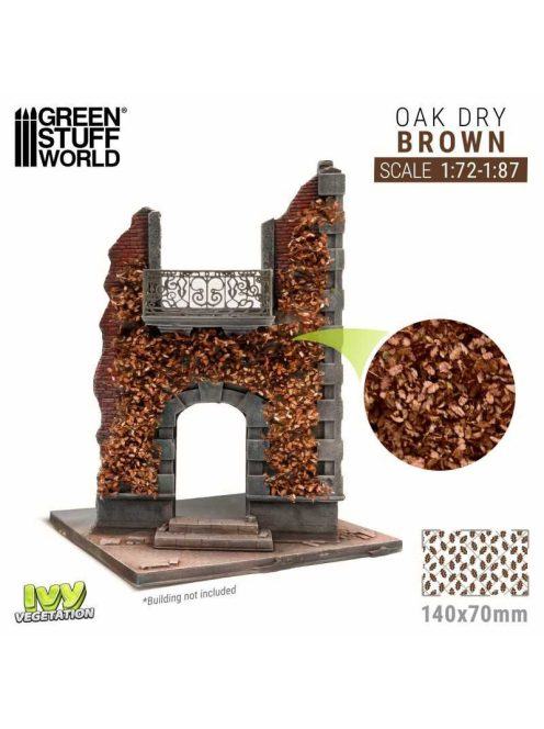 Green Stuff World - Ivy Foliage - Brown Oak - Small (1:72-1:87)