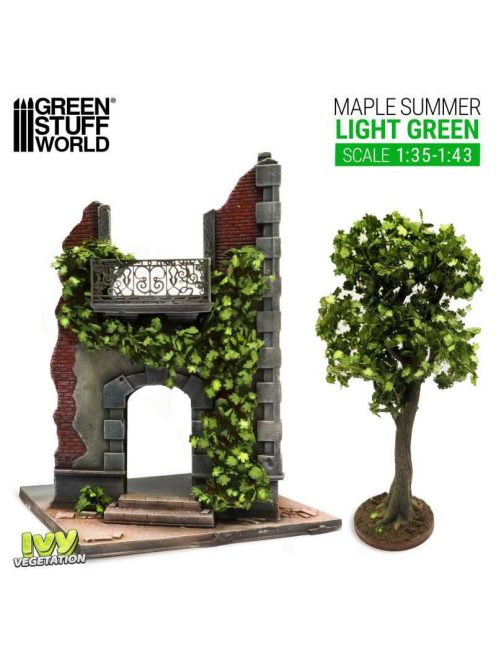 Green Stuff World - Ivy Foliage - Light Green Maple - Large (1:35/1:43)