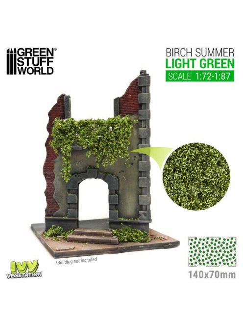 Green Stuff World - Ivy Foliage - Light Green Birch - Small (1:72-1:87)