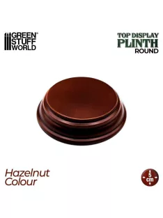   Green Stuff World - Round wood display bases 5x5 cm - Hazelnut