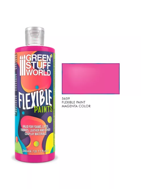 Green Stuff World - Flexible Paint - 240 ml - Magenta
