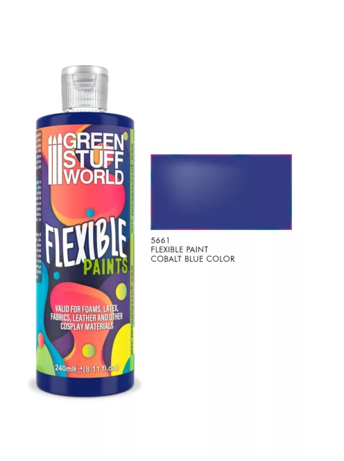 Green Stuff World - Flexible Paint - 240 ml -Azul cobalto /
cobalt Blue