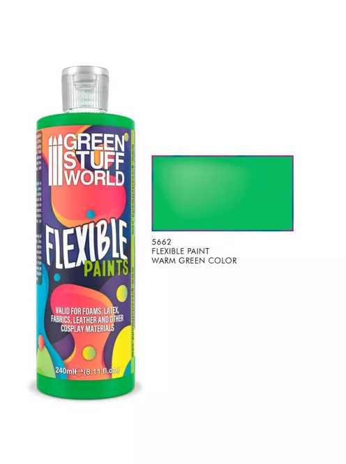 Green Stuff World - Flexible Paint - 240 ml - Verde Calido / Warm Green