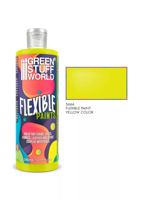 Green Stuff World - Flexible Paint - 240 ml - Amarillo / Yellow