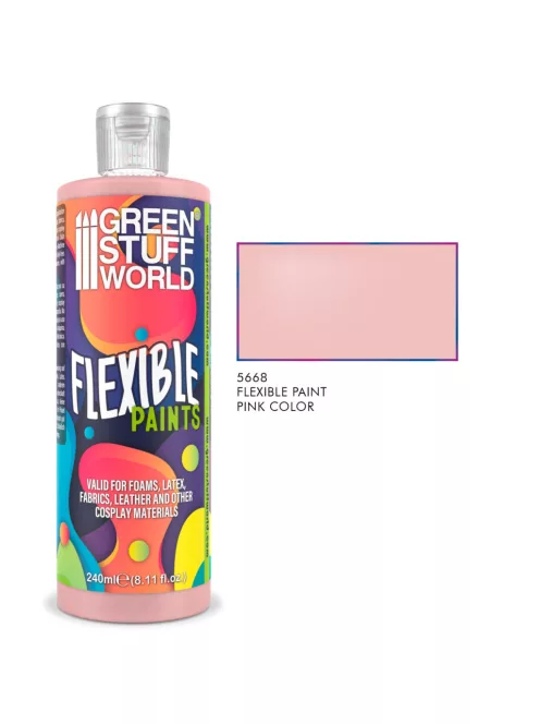 Green Stuff World - Flexible Paint - 240 ml - Rosa/ Pink