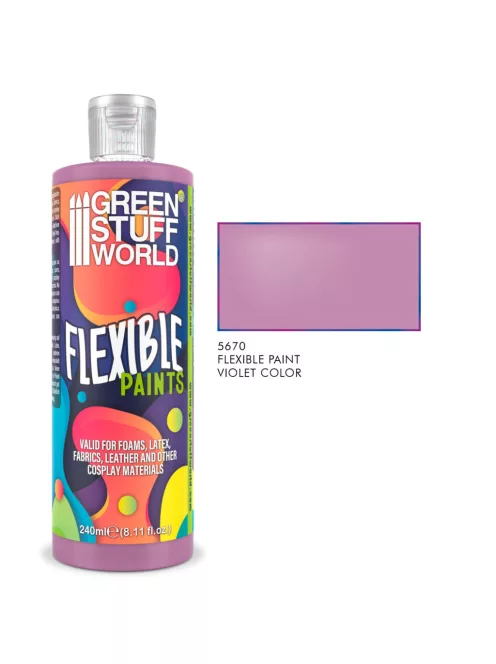 Green Stuff World - Flexible Paint - 240 ml - Violeta / Violet