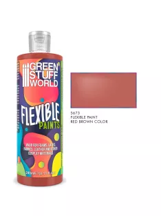   Green Stuff World - Flexible Paint - 240 ml - Reddish Brown / Marron Rojizo
