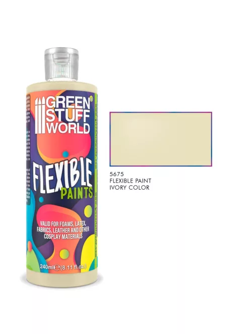 Green Stuff World - Flexible Paint - 240 ml - Ivory / Marfil
