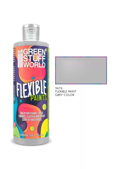 Green Stuff World - Flexible Paint - 240 ml - Grey/Gris