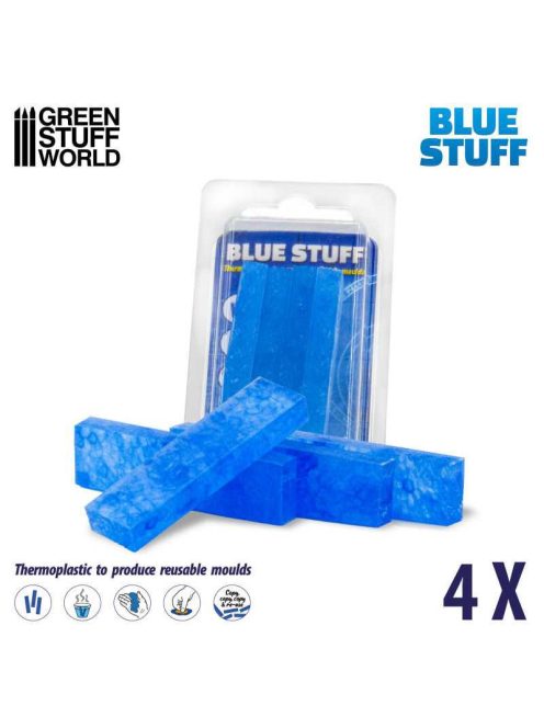 Green Stuff World - Blue Stuff Molds (4 bars)