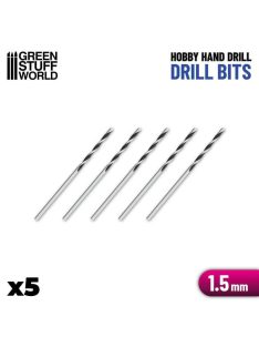 Green Stuff World - Drill Bits 1.5 mm (PACKx5)