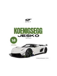 GT Spirit - 2019 Koenigsegg Jesko *Resin Series* white