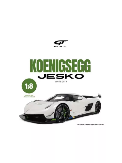 GT Spirit - 2019 Koenigsegg Jesko *Resin Series* white