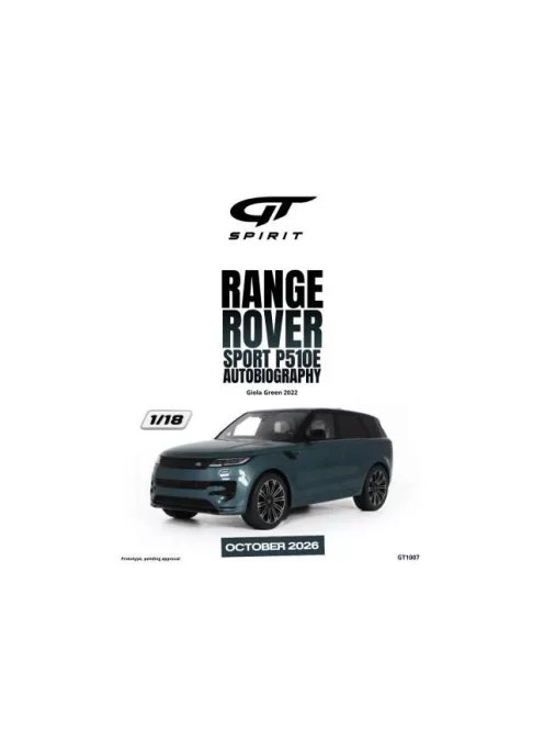 GT Spirit - 2022 Range Rover Sport P510E Autobiography *Resin serie* giola green