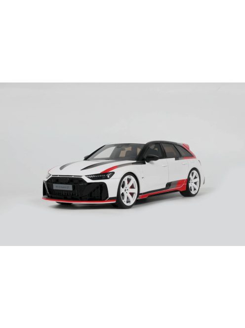 GT Spirit - 1:18 Audi RS6 Avant GT (C8), Arkona White, 2024- GT Spirit