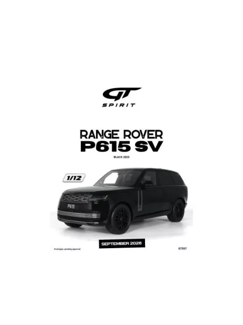 GT Spirit - 2023 Range Rover P615 SV *Resin* black