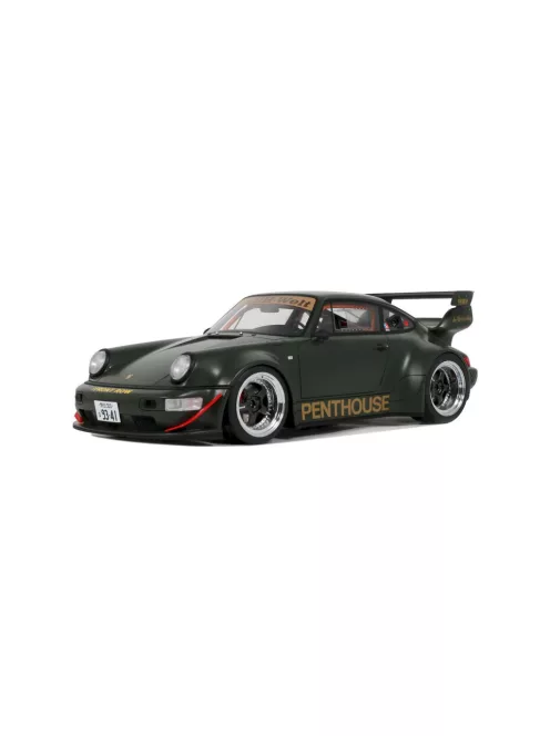 GT Spirit - 1:18 Porsche 911 (964) RWB Penthouse Kaki Green 2008