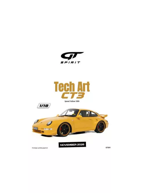 GT Spirit - 1995 Techart CT3 Speed *Resin serie* yellow