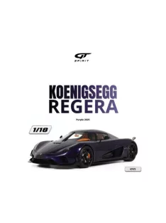 GT Spirit - 2025 Koenigsegg Regera *Resin serie* purple