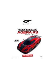 GT Spirit - 2016 Koenigsegg Agera RS *Resin serie* draco red