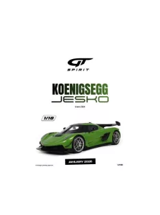 GT Spirit - 2024 Koenigsegg Jesko *Resin serie* green
