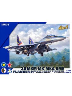   Great Wall Hobby - 1/48 Su-30MKM/MK/MKA/SME Flanker H Multirole Fighter 4 in 1