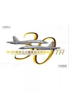   Great Wall Hobby - 1/48 Su-27 "Flanker B" Heavy Fighter "Service in China 30th Annversary" - limited edition