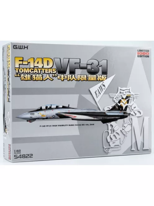Great Wall Hobby - Grumman F-14D Tomcat VF-31 "Tomcatters"