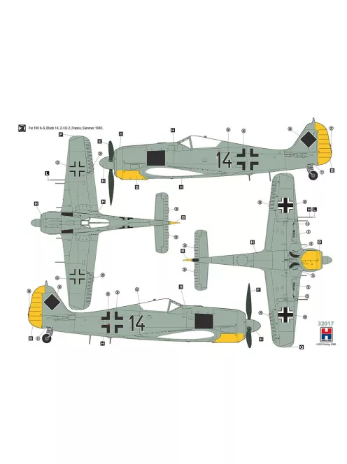 Hobby 2000 - Focke-Wulf Fw 190 A-5/A-6 Nachtjager
