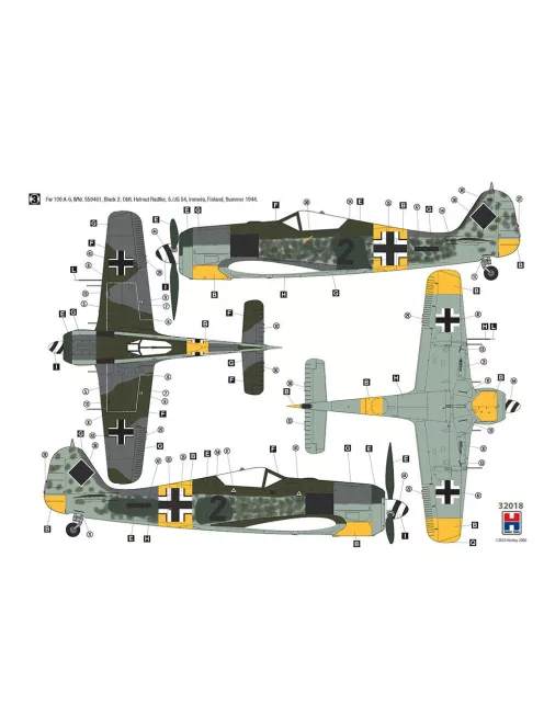 Hobby 2000 - Focke-Wulf Fw 190 A-6 Eastern Front