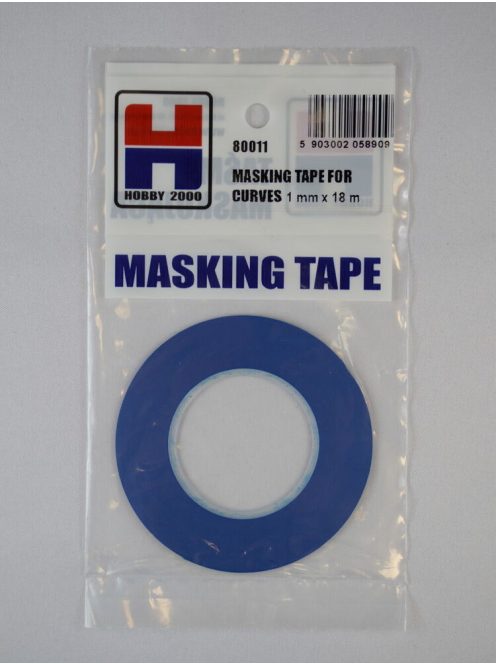 Hobby 2000 - Masking Tape For Curves 1 mm x 18 m
