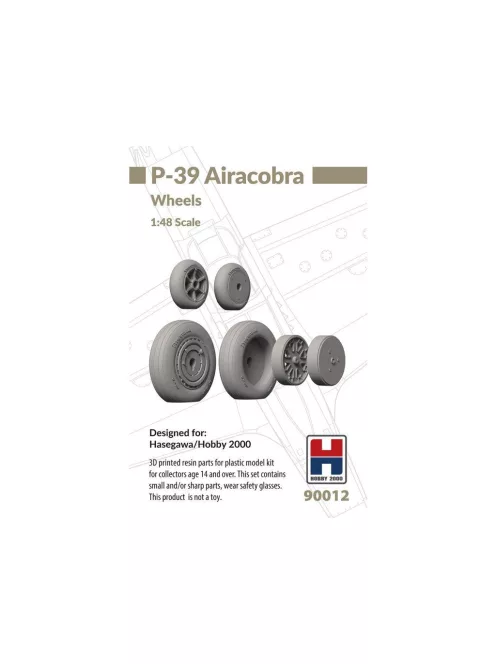 Hobby 2000 - P-39 Airacobra Wheels