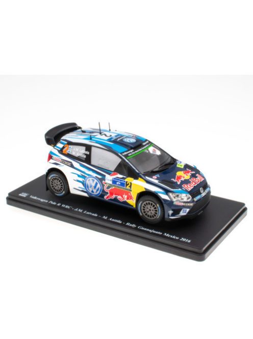 Hachette - 1:24 Volkswagen Polo R Wrc - J.M. Latvala - M Anttila - Rally Guanajuato Mexico 2016