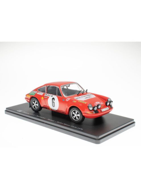 Hachette - 1:24 Porsche 911 S - Waldegard - Helmer - Rally Monte-Carlo 1970